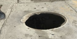 Otro registro de la Comisión Federal de Electricidad sin tapadera
