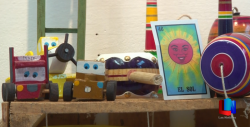 Exponen juguetes tradicionales