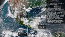 Calor y lluvias: Meteorológico