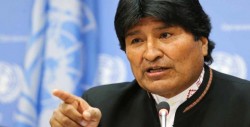 Evo Morales repudia "temeraria declaración" de Pompeo sobre Venezuela