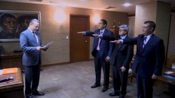 Empresarios dan voto de confianza a nuevos secretarios