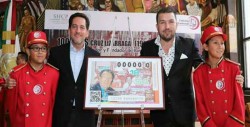 Por su centenario, Don Cruz Lizárraga en billete de la Lotería Nacional