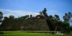 Descubren templo dedicado a Tláloc en la Gran Pirámide en Teopanzolco