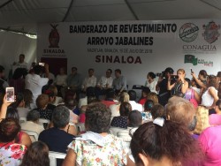 Iniciaron los trabajos de revestimiento del Arroyo Jabalines