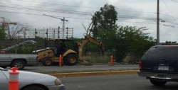 Desde el pasado viernes iniciaron trabajos del puente superior Pedro Infante.