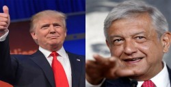 Trump presume de avances en su negociación comercial con López Obrador