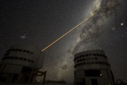 Los supertelescopios estrenan lentes