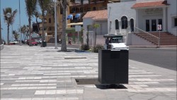 Instalan nuevos contenedores de basura en Olas Altas