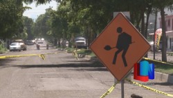 En Cajeme, obras en avenidas sin culminar