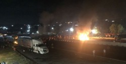 Bloquean autopista México-Puebla, pobladores exigen pago de terrenos