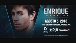 Concierto de Enrique Iglesias al 2X1 en Durango