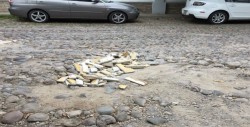 Urge reparar la calle Manuel Romero