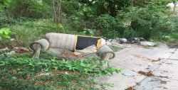 Siguen tirando basura en lote baldío de Colinas de San Miguel
