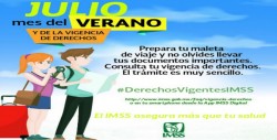 IMSS recomienda verificar derechos vigentes durante vacaciones