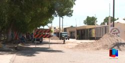 Reparan baches en Boulevard de Villa Bonita