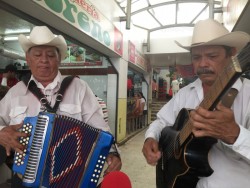 Músicos de la tercera edad se ganan la vida de forma honrada