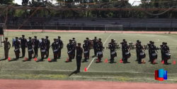 Bomberos de Cajeme ganan primer lugar en concurso Nacional de Bandas de Guerra