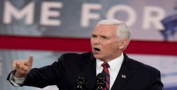 Mike Pence atribuye el crecimiento del PIB de EE.UU. al "liderazgo" de Trump