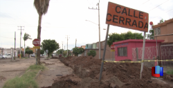 En Cajeme, rehabilitan crucero del sur de la ciudad