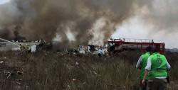 Pasajero captó el momento justo en el que se desploma avión en Durango