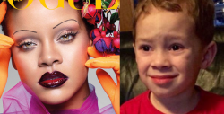 Las cejas de Rihanna harán que tengas un colapso mental
