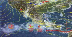 "Ileana" y "Jhon" dejarán tormentas en el país
