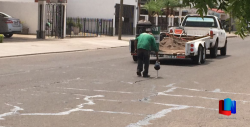 Aplican nueva estrategia para evitar los baches en Obregón