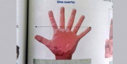 Error en libros de textos de la SEP, muestran mano con 6 dedos