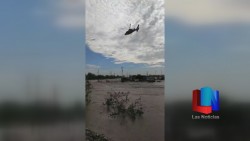 Por lluvia evacuaron a civiles en Empalme