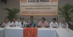 Gobierno cumple con los abonos al SNTE 53
