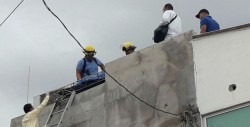 Intentó robar tubería pero se electrocuta y muere