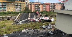 Cerca de 30 personas han muerto tras el derrumbe de un puente en Génova