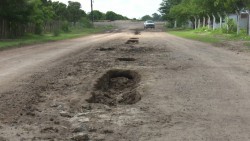 Se agudiza problema de socavones en el Teroque Viejo