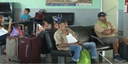 Por fin de vacaciones, baja actividad en la central de camiones