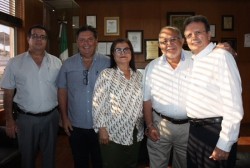 Temas de obras y agenda cultural abordarán Bouciéguez y Benítez