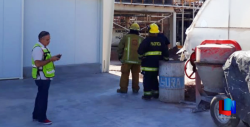 Evacuaron a trabajadores por fuga de amoníaco en Obregón