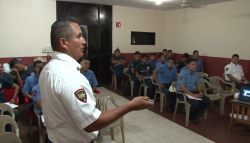 Bomberos se capacitan en técnicas de rescate