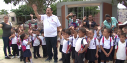 Cientos de niños se benefician gracias al “Mochilazo 2018”
