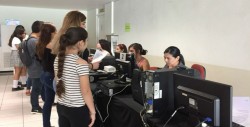Acuden pocos estudiantes para tramitar la tarjeta inteligente
