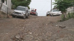 Solicitan pavimento en calles de la colonia Benito Juárez