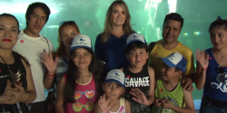 Acuario Mazatlán recibe a integrantes de la asociación Dr. Sonrisas