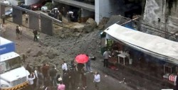 Se registra deslave en Bosques de las Lomas en CDMX