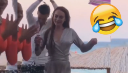 Lindsay Lohan se convierte en meme y en challenge
