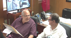 Boucieguez Lizárraga y Benítez Torres sostienen reunión en palacio municipal