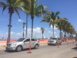 Se cambia sentido vial de la avenida del mar