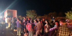 Rescatan a 119 migrantes centroamericanos en NL
