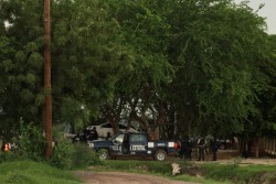 "Balacera" deja detenidos y armas decomisadas