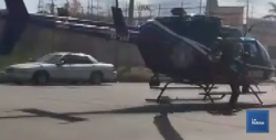 En Cajeme trasladan en helicóptero a mujer embarazada