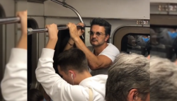 Nadie reconoció a Ricardo Arjona en el metro