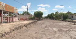 Falta de recursos provoca que no se concluyan pavimentaciones en Guamúchil